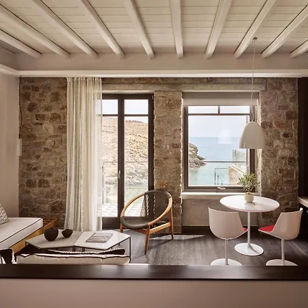 ホテル Semeli Coast Mykonos Curio Collection By Hilton Merchia Beach